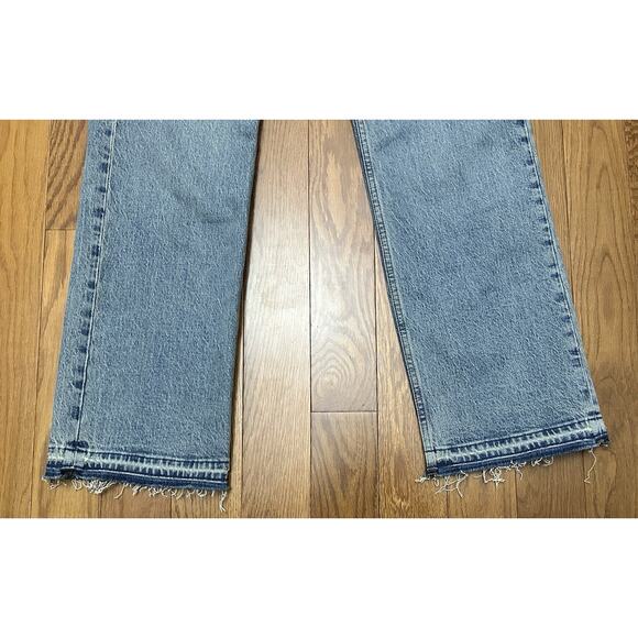 Abercrombie & Fitch The 90s Relaxed Jeans High Rise 25 0 Curve Love Medium Nwt - Picture 4 of 9